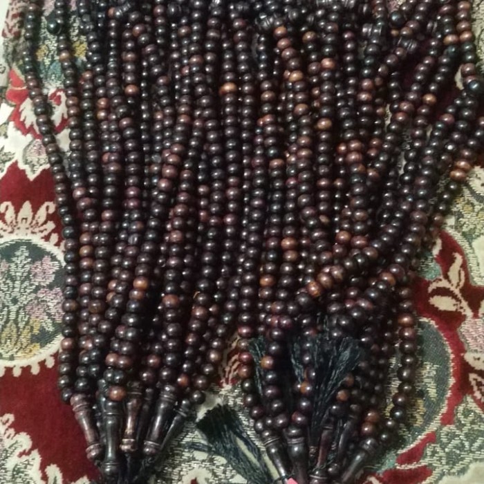 Terlaris Tasbih Setigi Hitam Dim 8Mm