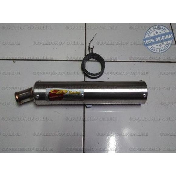 Diskon Silencer 2 Tak Cld Bahan Stainless Warna Doff