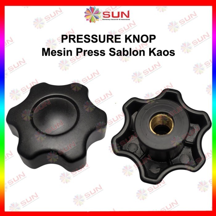 Spare Part Pressure Knob Timer Otomatis Mesin Press Sablon Kaos / Mug