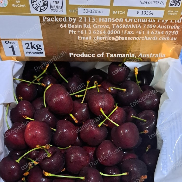 

Ceri Merah Tasmanian Manis Cherry Tasmanian 1 Kg