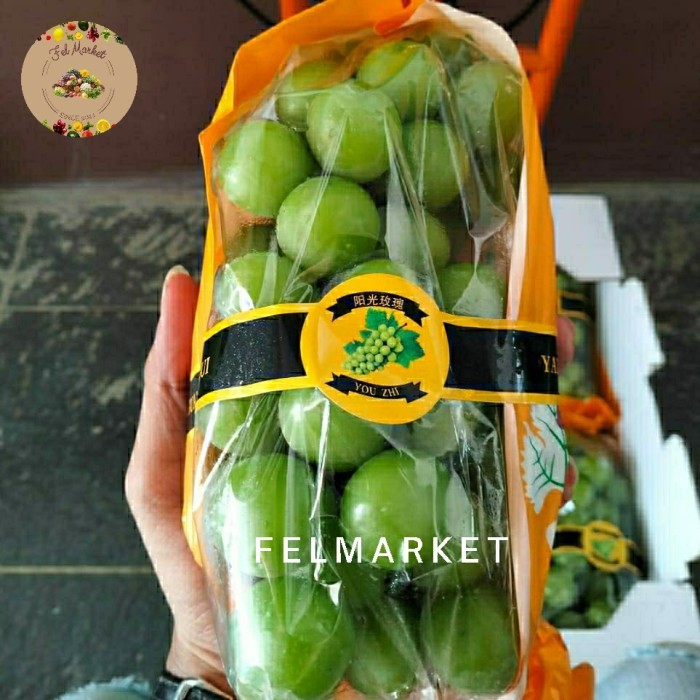 

Anggur Muscat Manis & Seedless Buah Anggur Muscat Premium -+ 800 Grm