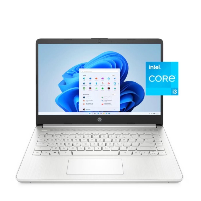 Laptop Hp Intel Core I3 Gen 12 Th Silver Windows 11 Original