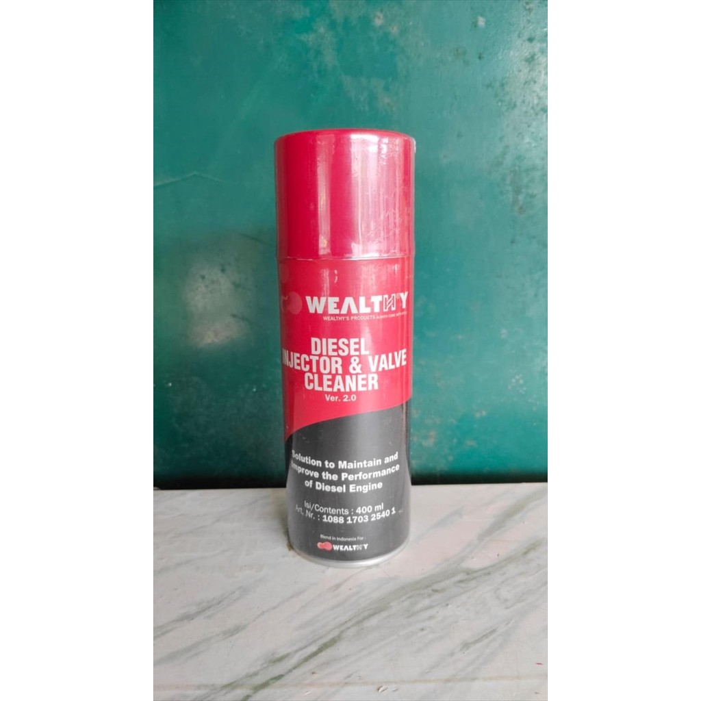 Diesel Injector Valve Cleaner Purge Purging Wealthy 400ml
