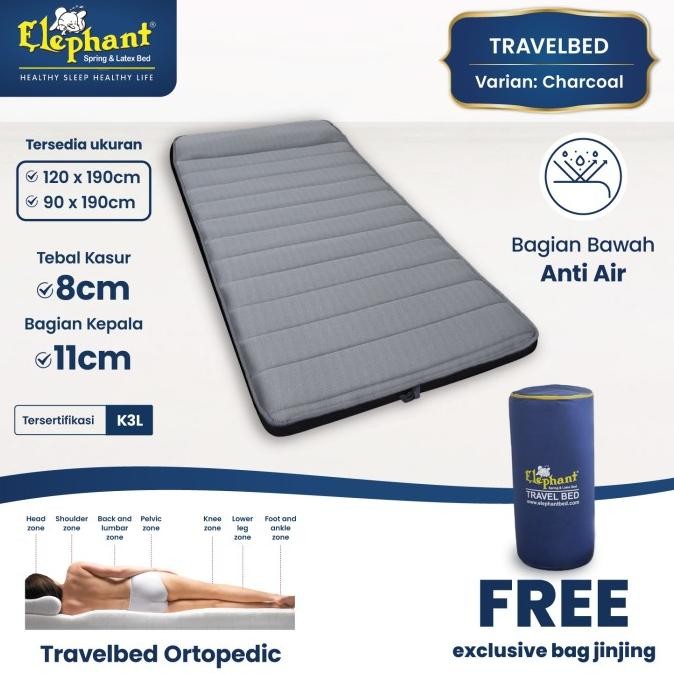 Kasur Lantai Gandhi Elephant /Travel Bed / Kasur Lipat ..