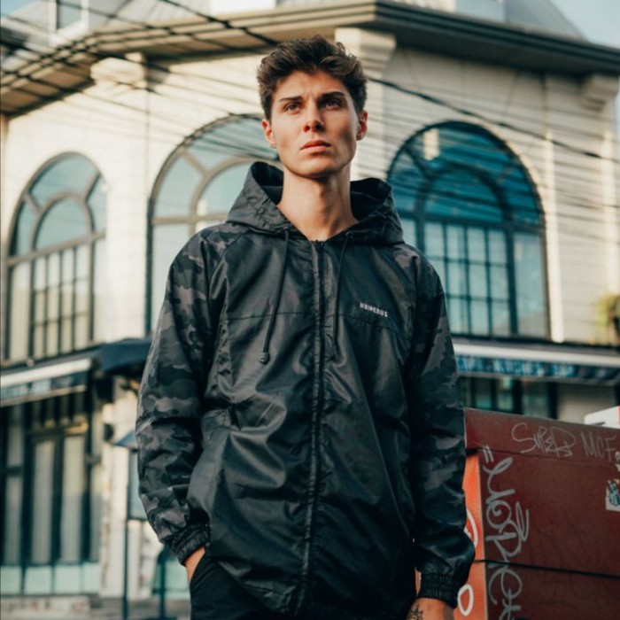 Numerus Alpha Camouflage Jacket / Running / Hoodie / Army / Streetwear