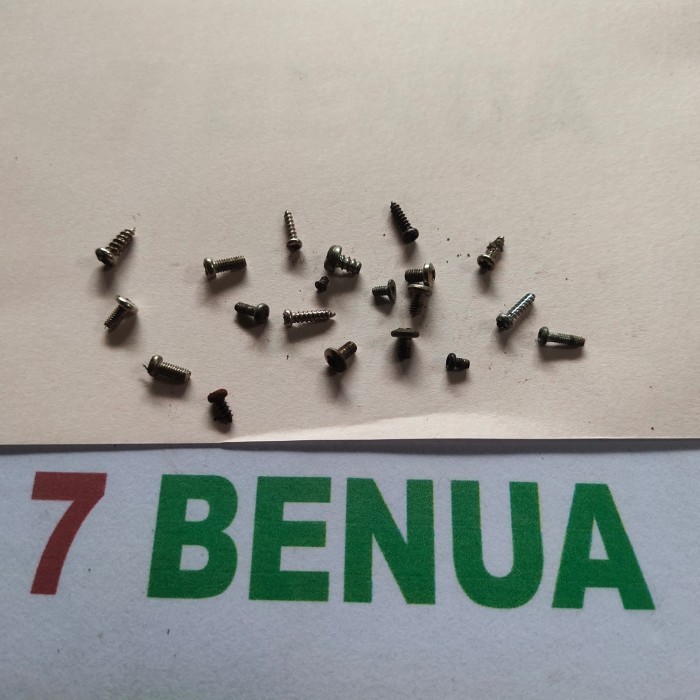 BAUT SKRUP MINI KECIL REMOTE ALARM-TAPE MOBIL-JAM TANGAN 20PCS PAKET 6