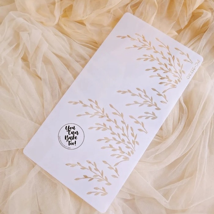 

TERBARU Garden Leaves Cake Stencil HOT SALE!