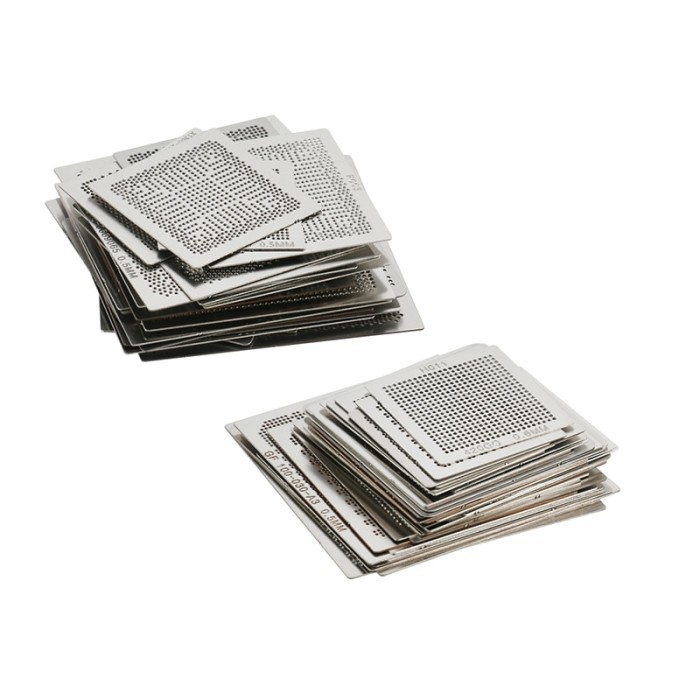 

TERBARU 79 Pcs/set Direct Heating BGA Stencil For Nvidia/ATI Chip PTSent
