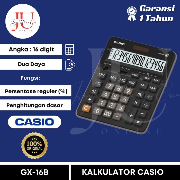 

Calculator Casio Gx 16B Original