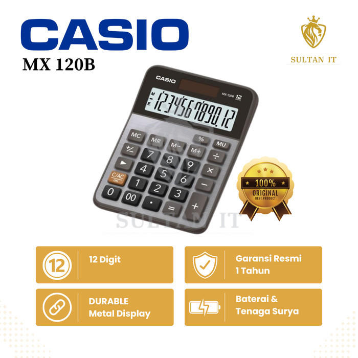 

Calculator Casio Mx-120B Original