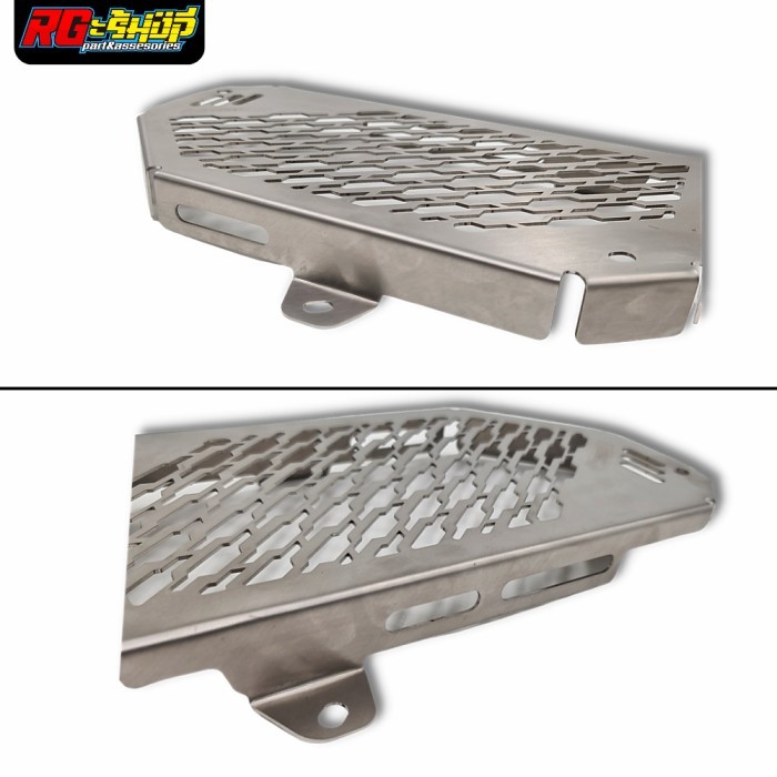 Cover Pelindung Radiator Stainless H2C Thailand Vario 160 Pcx 160