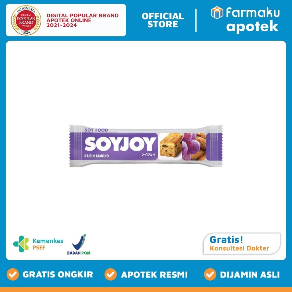 

Soyjoy Soy Food Raisin Almond 30 gr - BNS