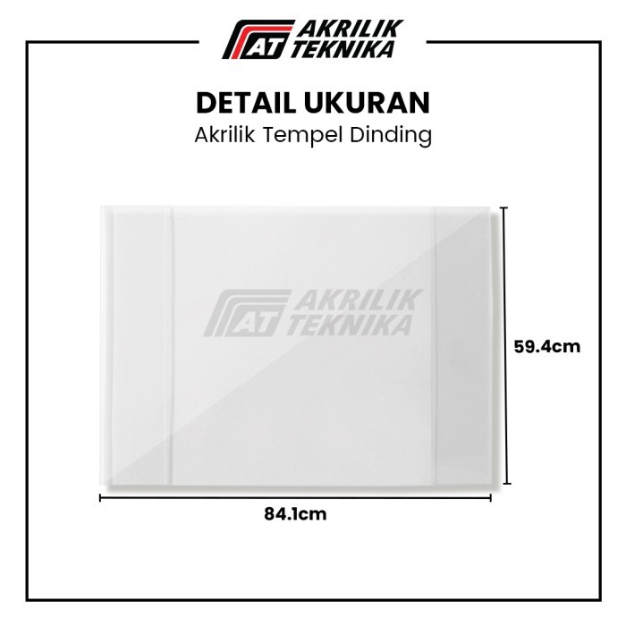 

TEMPAT BROSUR AKRILIK / AKRILIK TEMPEL / SIGN HOLDER AKRILIK A1