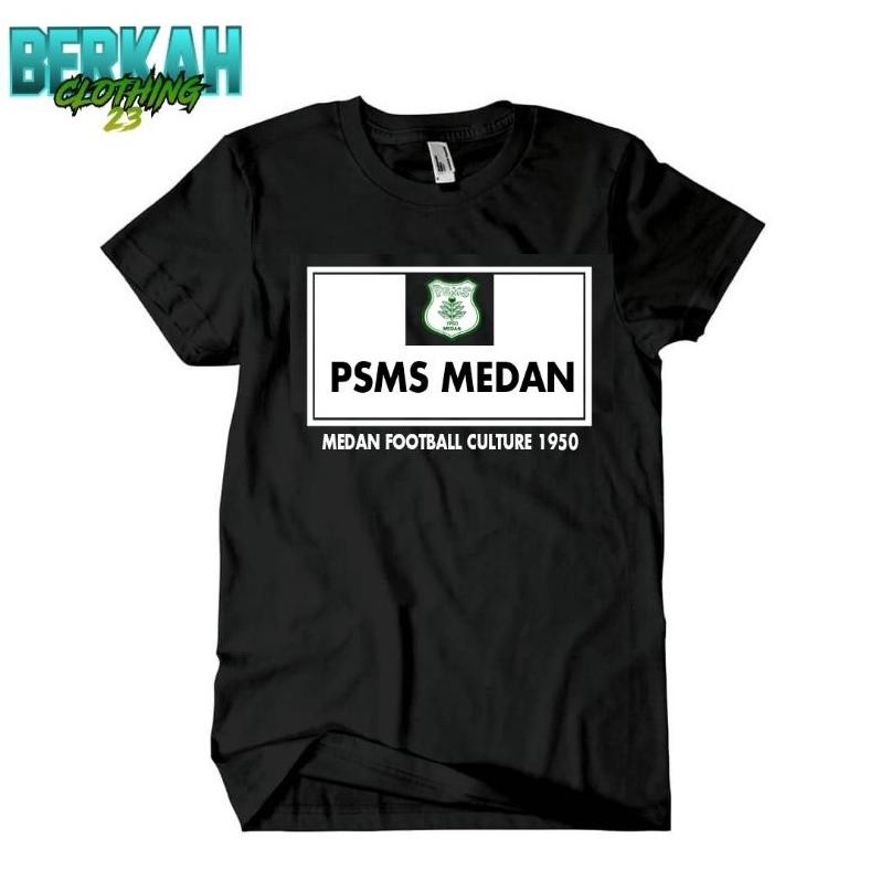 T-Shrit Kaos Psms Medan Football Culture Baju Suporter Psms Medan