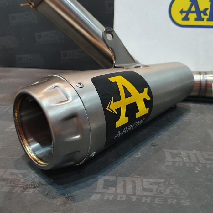 Diskon Knalpot Arrow Prorace Exhaust Full Titanium Kawasaki Zx25R Zx25 Ori