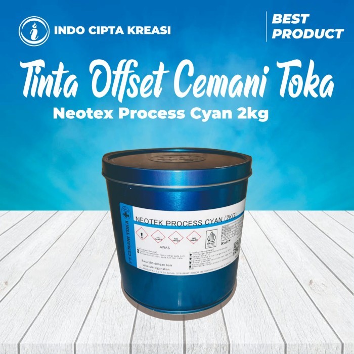 

Tinta Offset Cemani Toka - Neotex Process Cyan 2kg