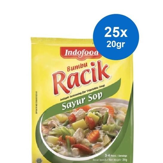 

Indofood Bumbu Raci Ayur Op 20 Gr 25