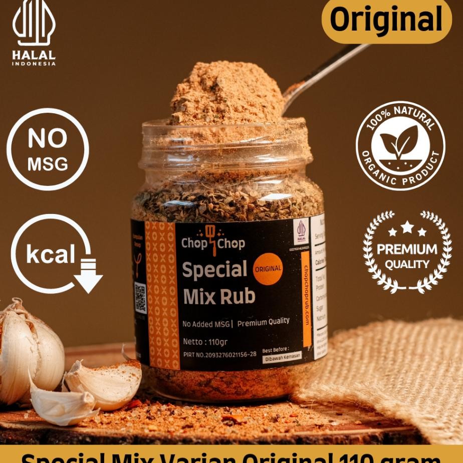 

Chopchop Pecial Rub Bumbu Marinai Rendah Al Erbaguna 110Gr