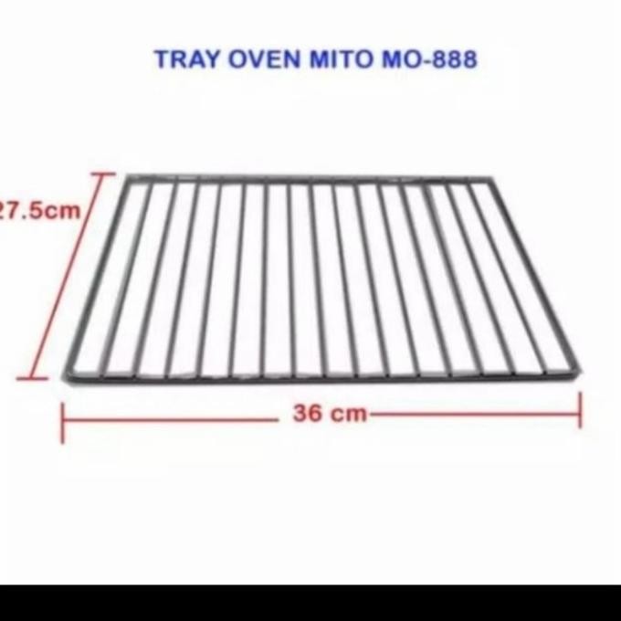 tray/rak jaring oven mito fantasy mo 888/rak jaring besi oven mito termurah