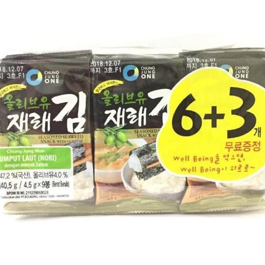 

Chung Jung One Rumput Laut 9Pc 45 G