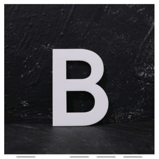 Angka Nomor Rumah Akrilik | Huruf Akrilik | Tinggi 20 cm