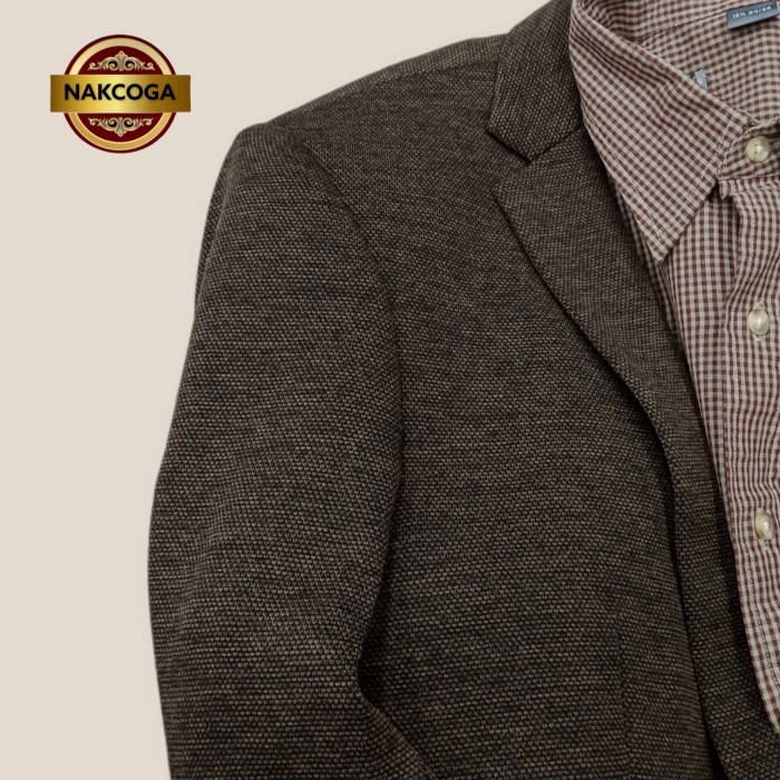 jas blazer pria casual slimfit semi jas street bahan wol import