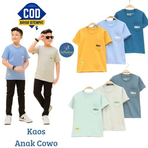 KAOS ANAK LAKI LAKI COWOK LENGAN PENDEK ANAK TANGGUNG REMAJA