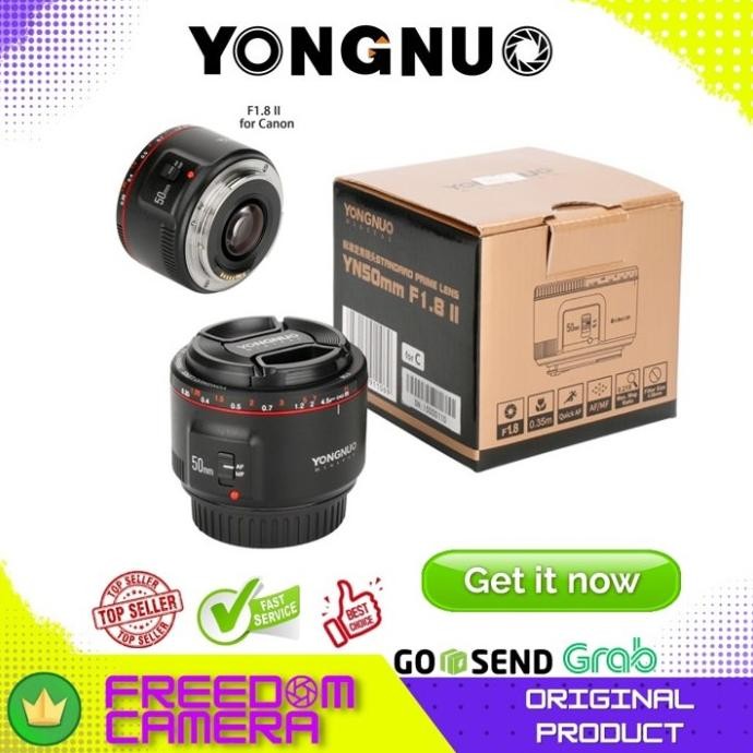 Yongnuo 50mm f1.8 II CANON-Lensa Yongnuo 50mm f1.8 MARK II