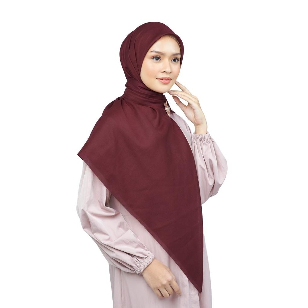Miliki Nada Puspita -Nada Voile Scarf Large - Apple