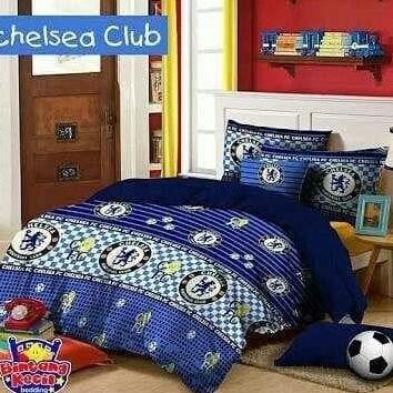 Sale Sprei Motif Bola Club Bola 90X200X20
