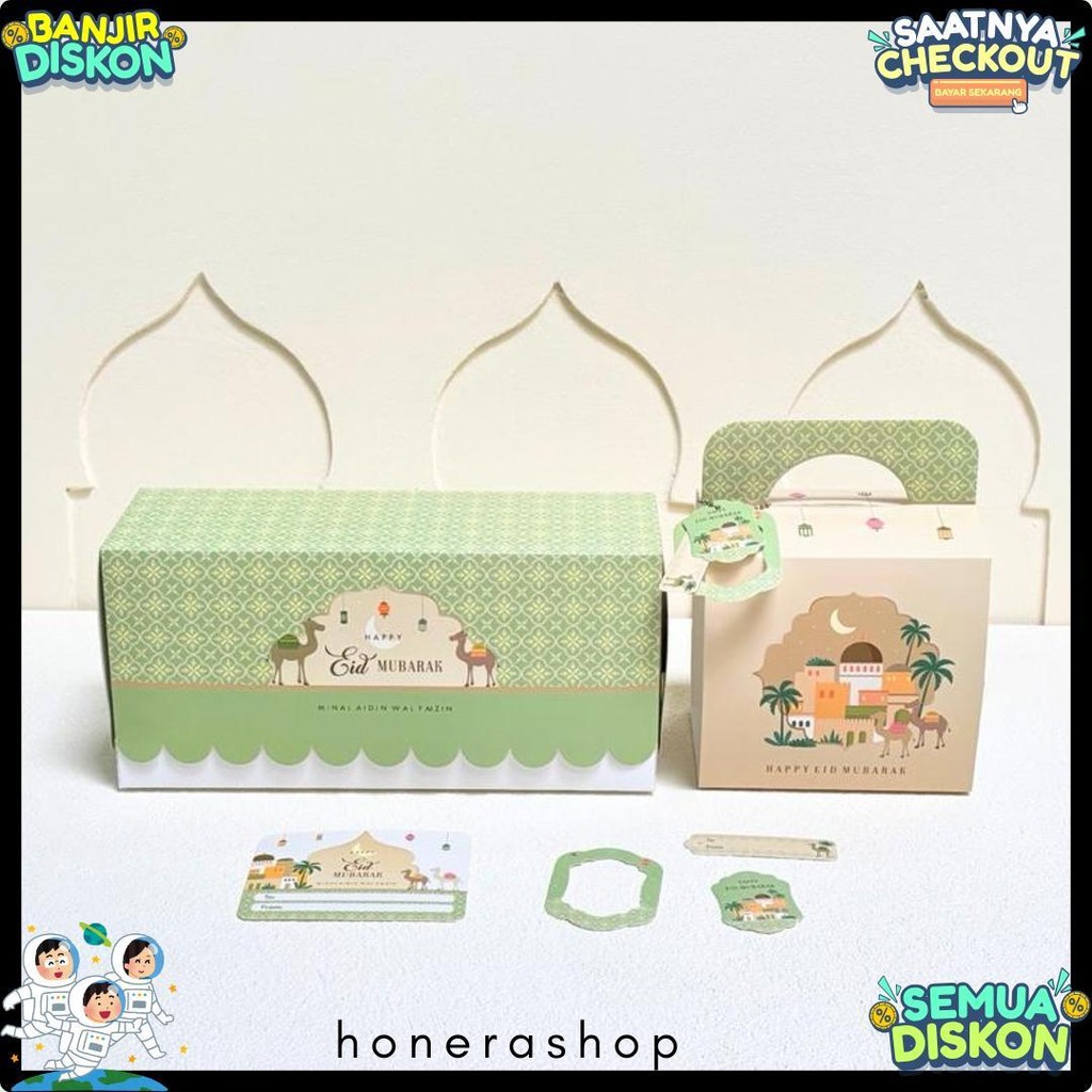 

5 Set Box Tenteng Chana 27.5X9.5X13Cm Box Lebaran Idul Fitri 3 Toples 500/600/800Ml Mr1 Terlengkap Dan Termurah