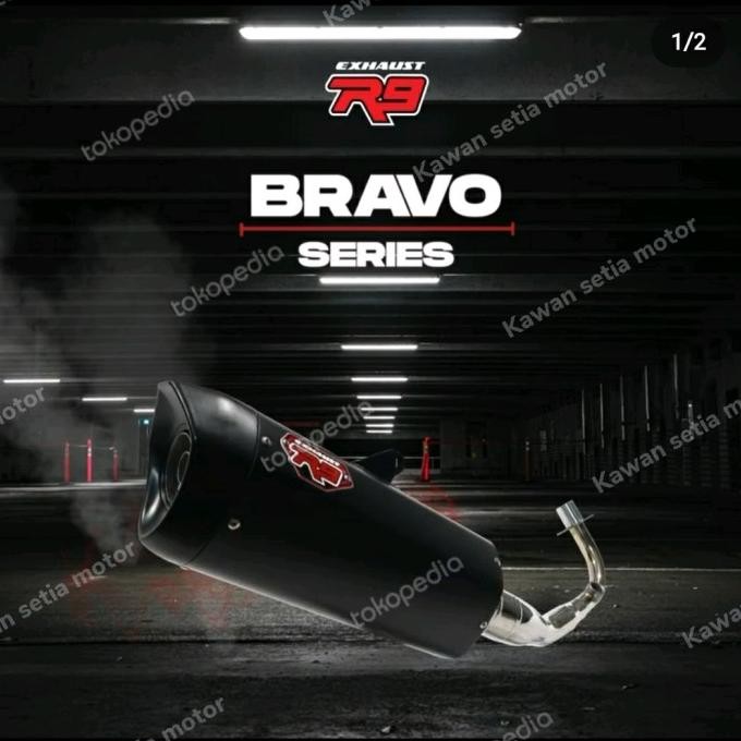 Diskon Knalpot R9 Bravo Original Cbr 150 Led Cb 150 R Gsx R15 Mt15 Xabre Xsr