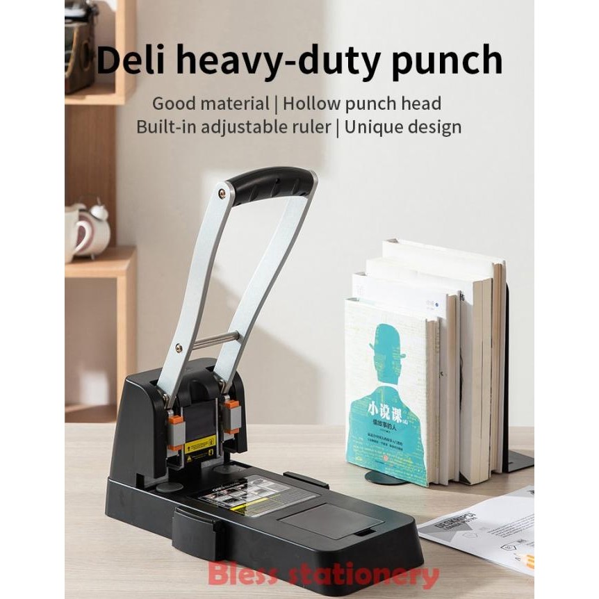 

Terlaris Deli Heavy Duty Punch Pembolong Kertas E0150 SALE