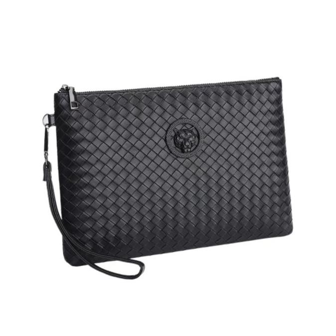 Siap Kirim tas clucth pria KECIL /hand bag anyaman dompet tangan