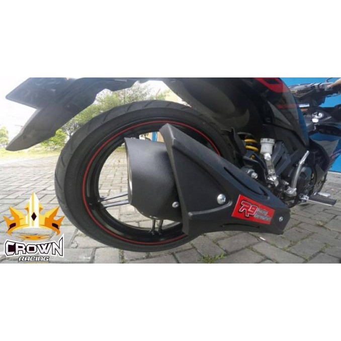 Terjangkau Knalpot R9 Misano Ss Black Yamaha Mx King