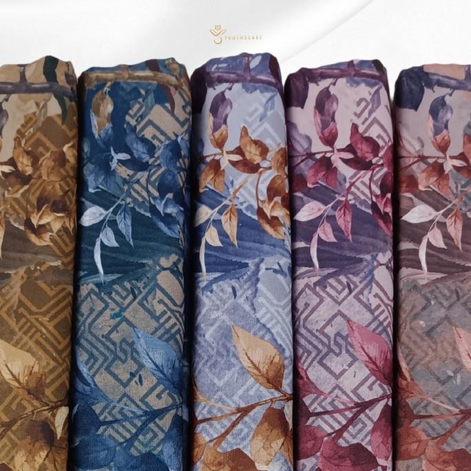 Diskon Hijab Voal Printing Segi Empat - Youthscarf- Seizen Series Harika