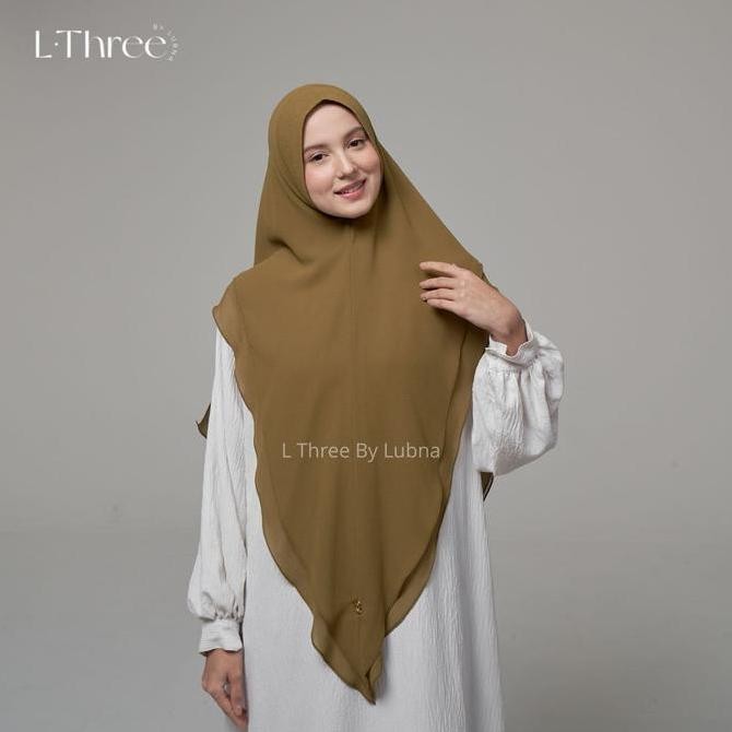 Diskon Kerudung Nazia Syar'I  Dua Layer Bahan Ceruty Khimar Pad Jilbab  Instan Panjang Wanita Muslim