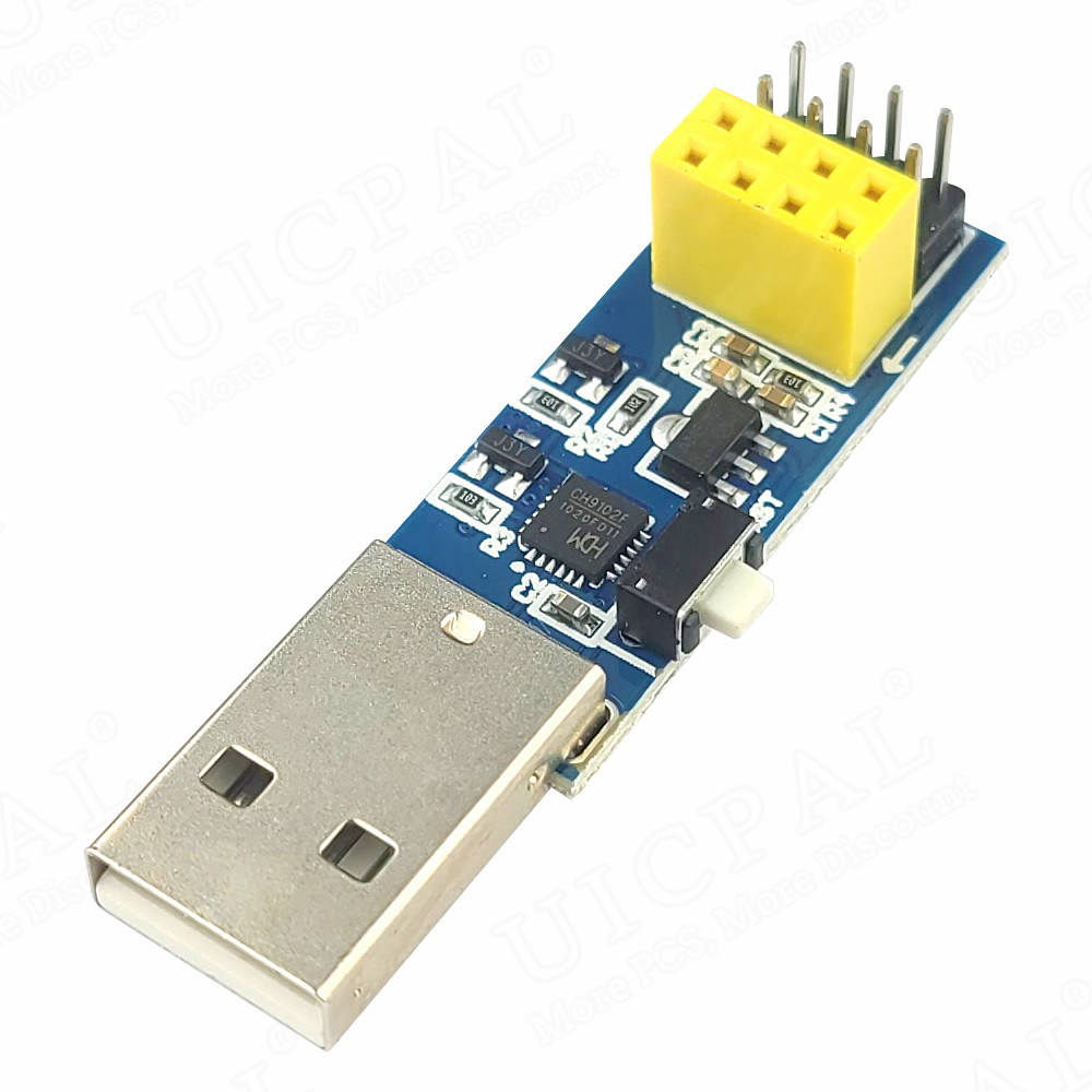 CMT OFIC ESP8266 ESP 01S ESP-01S USB Downloader Module for Arduino CH9102F CP2104 ESP LINK V1.0 Firm