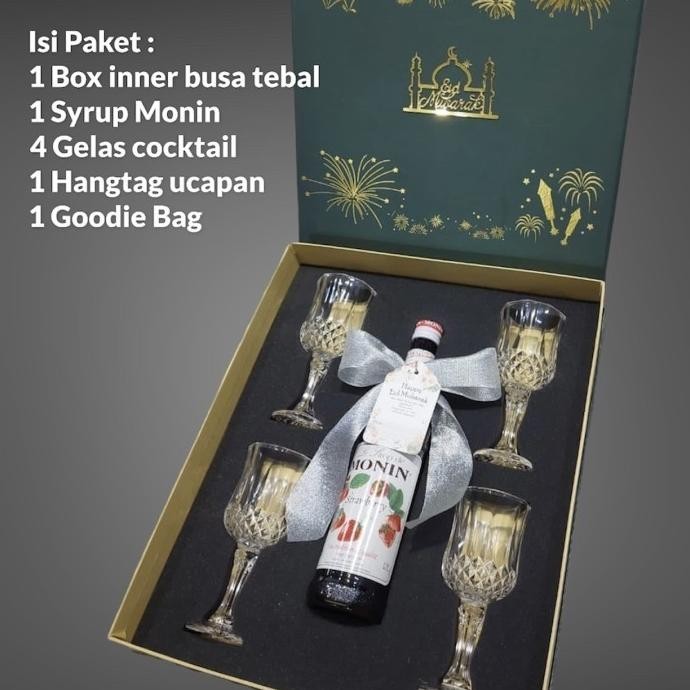 

Grosir Parcel Hampers Lebaran Idul Fitri / Hampers Gelas Crystal