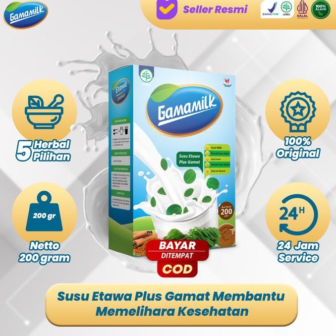 

SUSU ETAWA PLUS GAMAT GAMAMILK - Solusi Atasi Masalah Sendi & Tulang