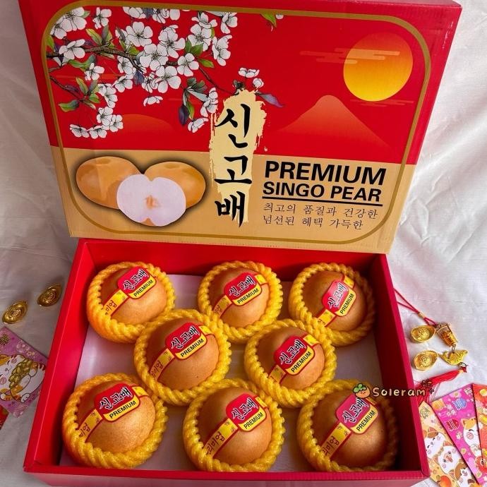 

Sale Hampers Buah Pear Coklat Singo Korea Giftbox Cny