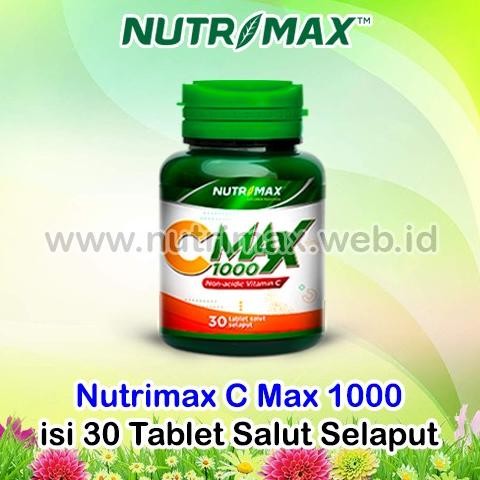 Nutrimax C MAX 1000 mg Vitamin CMAX Vit Imun Tablet Plus 1000mg Alami