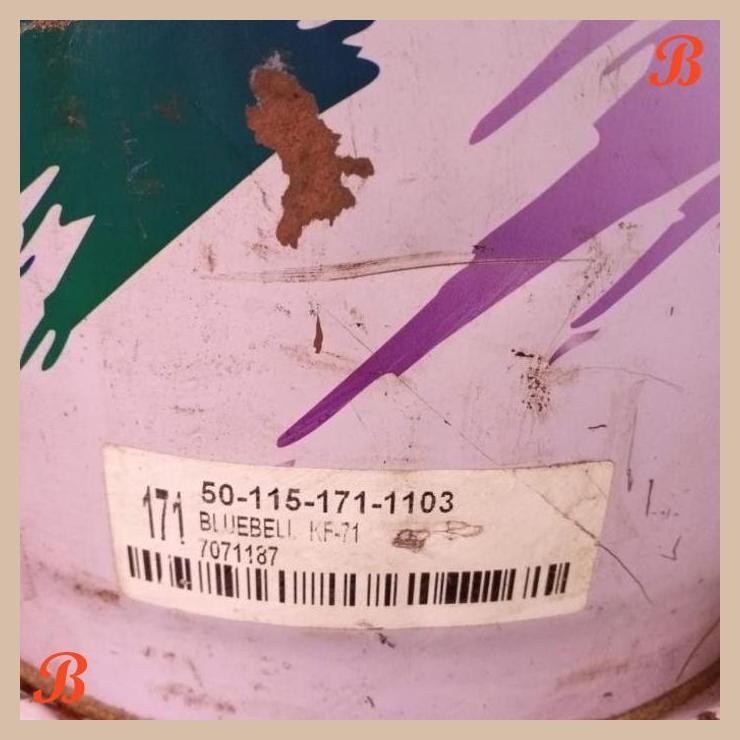 

| TTC | CAT MINYAK SYNTHETIC FTALIT BLUE BELL 171 20KG