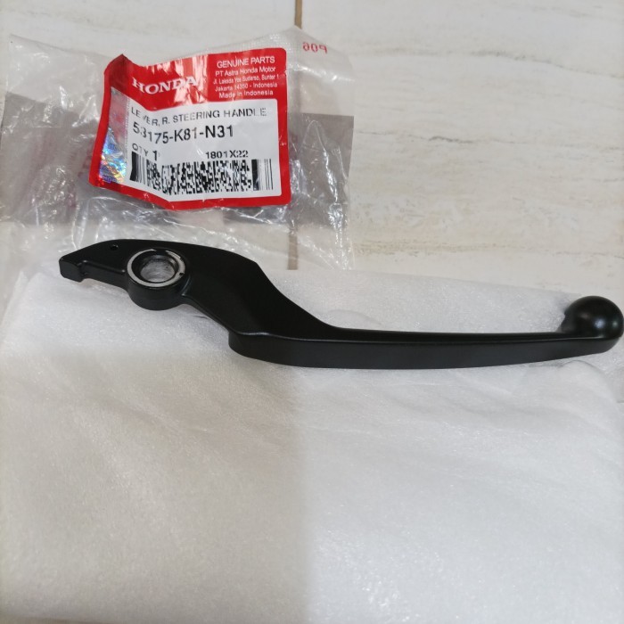 TERBARU HANDLE REM KANAN R BEAT ECO STREET 2016-2019 SCOOPY R12 K93 2017 HITAM