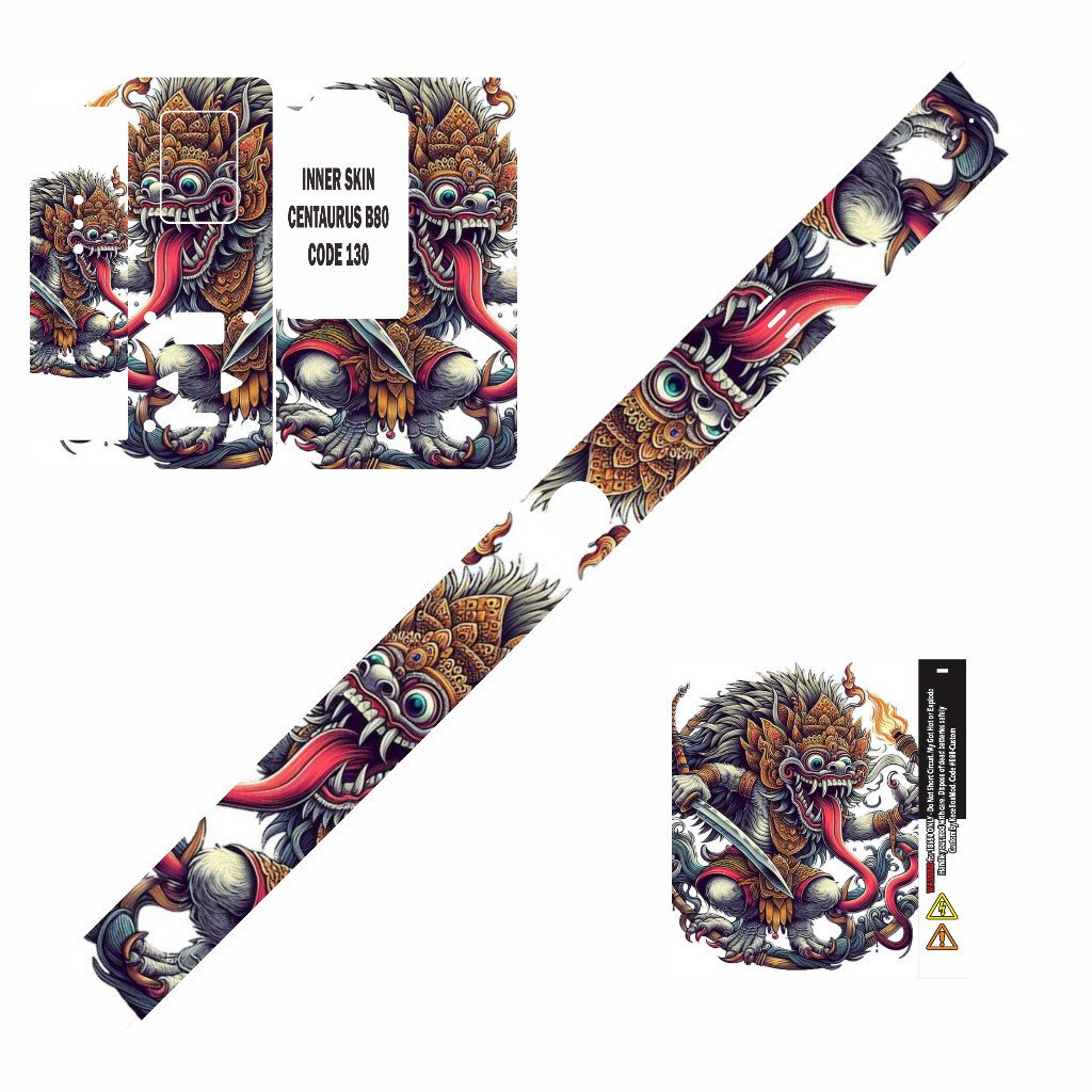 

Premium Cut - B80 Part2 130 Garskin Stiker / Case Custom Terlaris 2PCS/ Fullbody