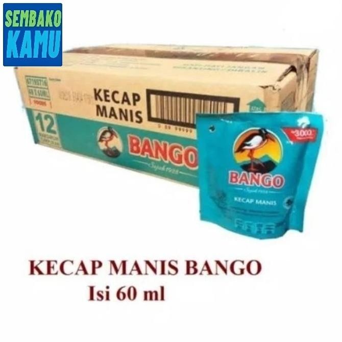 

kecap manis bango 59 ml dus isi 48 pcs / kecap manis bango 60 ml termurah