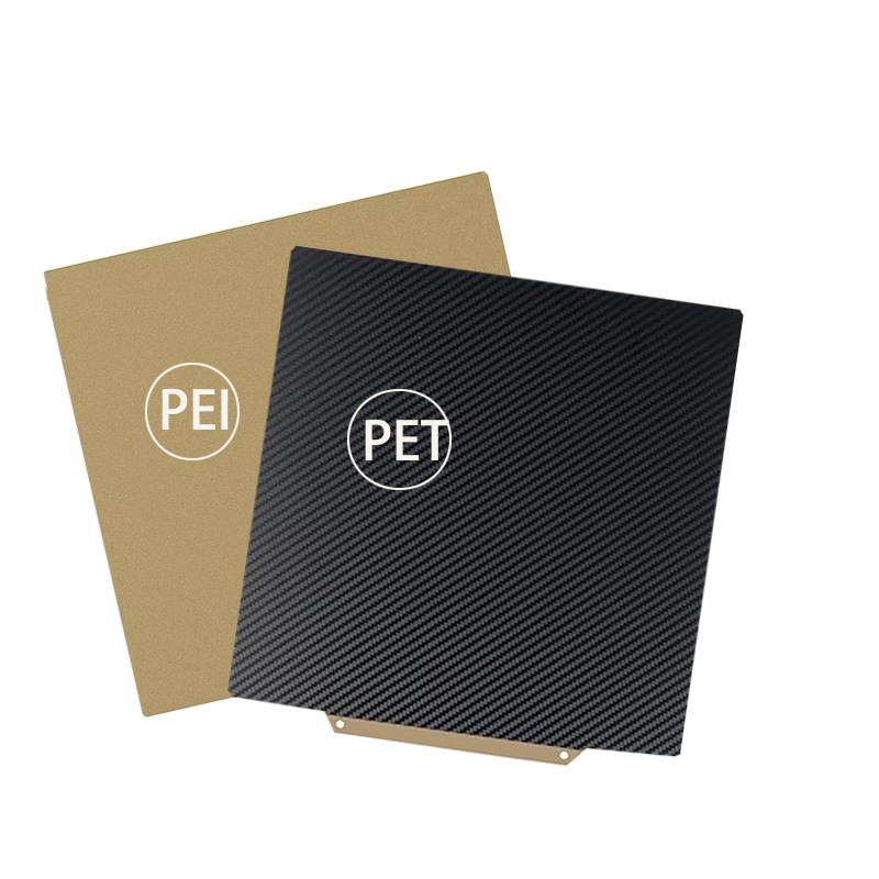 HRN Upgrade Ender-5 Plus PEI PET Build plate 377x370mm Double Sided Textured/Smooth PEI PEO PEY Spri