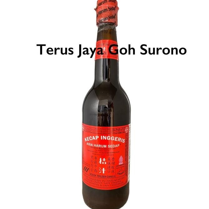 

kecap inggeris asia harum sedap 620ml termurah