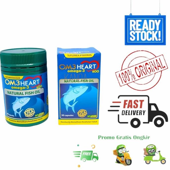 minyak ikan omeheart om3heart omega 3 fish oil halal