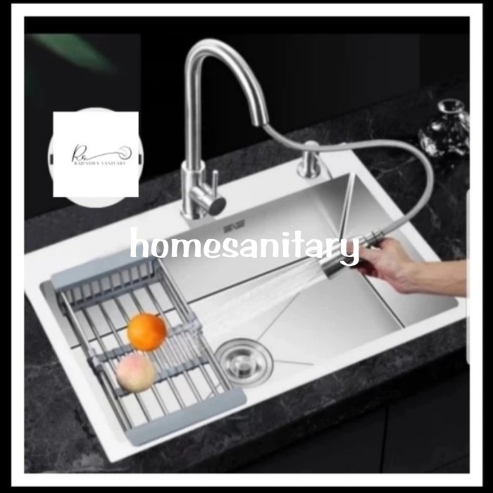 kitchen sink bak cuci piring 6045 merk thsink